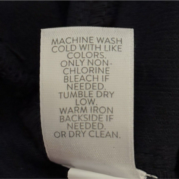 J JILL Women's NWT Pull-On Navy Blue Tapered Leg Stretch Corduroy Pants Size 2X - Picture 10 of 12